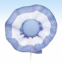 Escarapela Redonda C/Botón Plancha X 24 Un