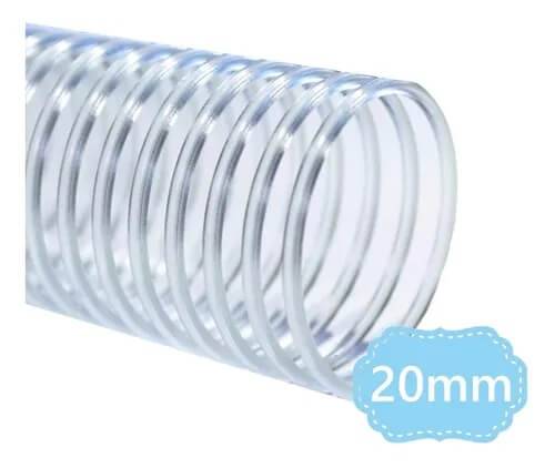 Espirales Plásticos A4 Ø 2.0 Cm Paq X 50 Unid