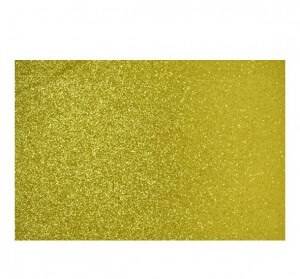 Goma Eva A4 Glitter Autoadhesiva Amarillo Paq X 10 Unid