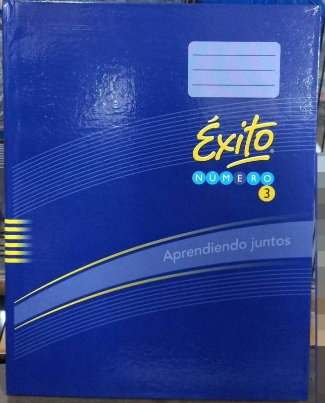 Cuaderno Éxito 19X24 Sin Forrar Td 48 Hjs Raya Azul
