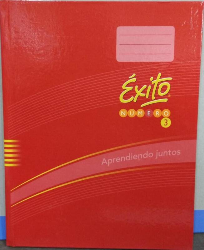 Cuaderno Éxito 19X24 Sin Forrar Td 48 Hjs Raya Rojo
