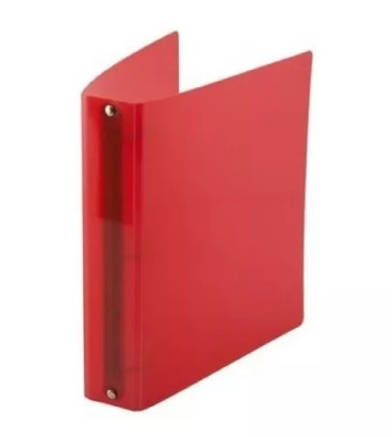 Carpeta 3Ø40Mm Escolar Poliprop Color Rojo Ezco