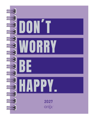 Agenda Onix 2027 C/Esp Feeling Violeta 10X15 Diaria Td 320 P  