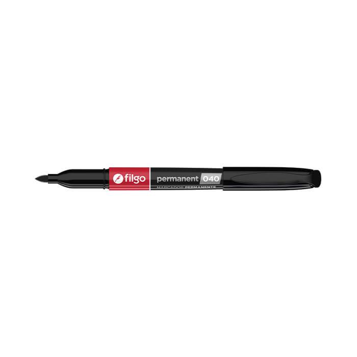Marcador Filgo 040 Permanente Negro