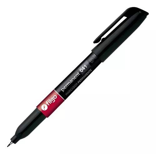 Marcador Filgo 041 Permanente Negro