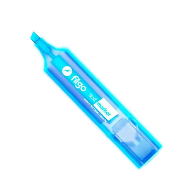 Resaltador Filgo Text Marker Fluo Celeste Sw-Txm