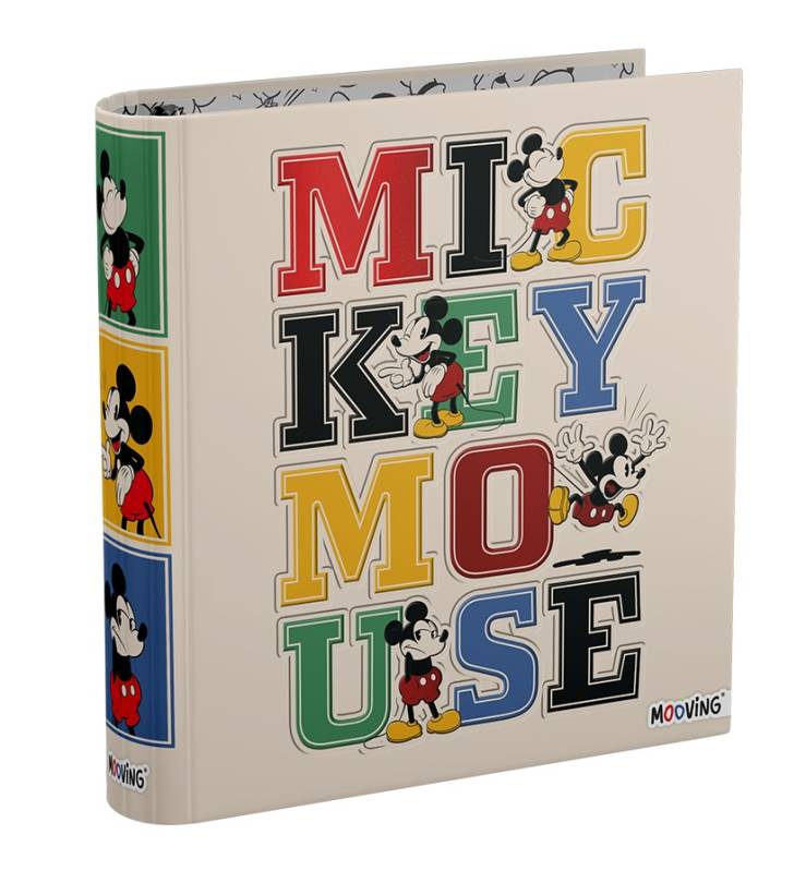Carpeta 3Ø40M Mooving Mickey & Friends Cartoné 1253