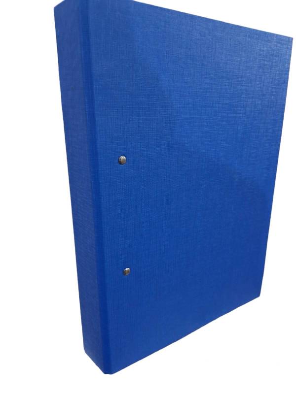 Carpeta 2Ø40Mm Gadri A4 Azul