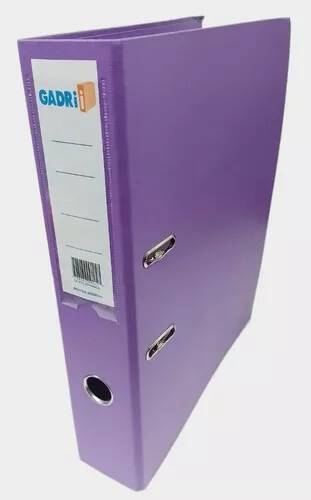 Bibliorato Gadri Forrado A4 Ø75Mm Violeta