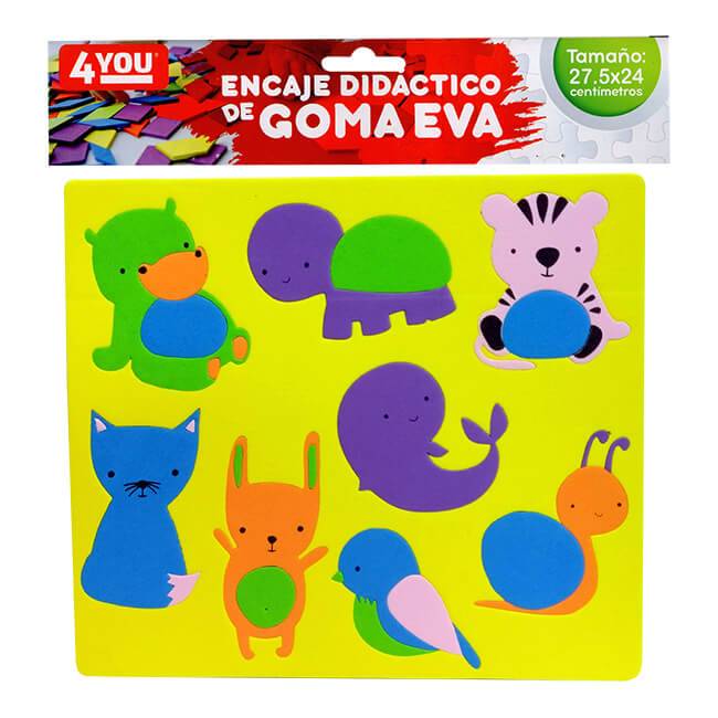 Goma Eva 4You Encastre Animales 27,5 X 24 Cm