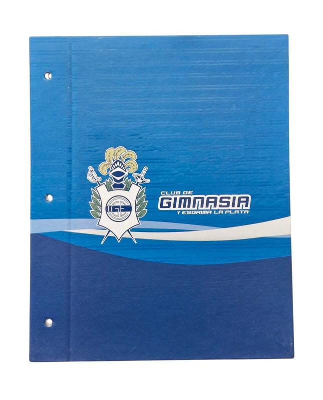 Carpeta Cartone C/Cordon N°3 Gimnasia De La Plata