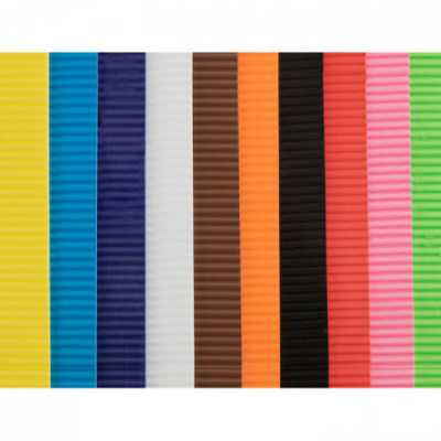 Goma Eva Texturada 40X60 Paq X 10 Colores Surt