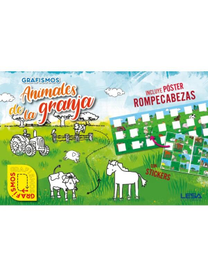 Libro Grafismo Animales De La Granja Lesa Ed