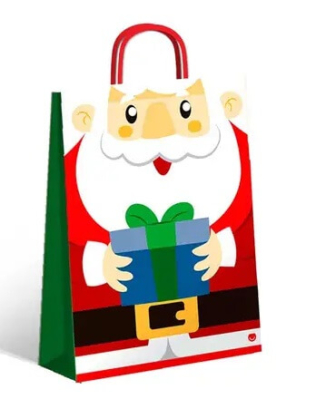 Bolsa P/Regalo Romipack 22X30 Ho Ho Ho
