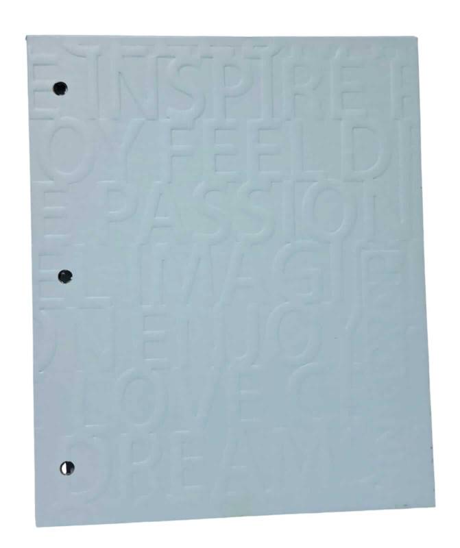Carpeta C/Cordon N°3 Inkdrop Pastel Lila/Celeste 202009
