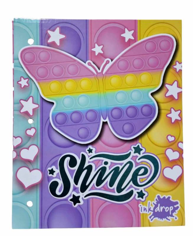 Carpeta C/Cordon N°3 Inkdrop Pop It Pastel 302213