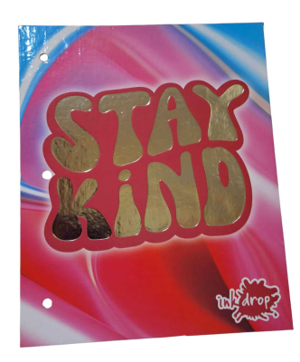 Carpeta C/Cordon N°3 Inkdrop Texturado 302216