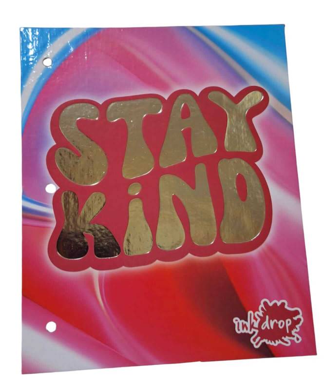 Carpeta C/Cordon N°3 Inkdrop Texturado 302216