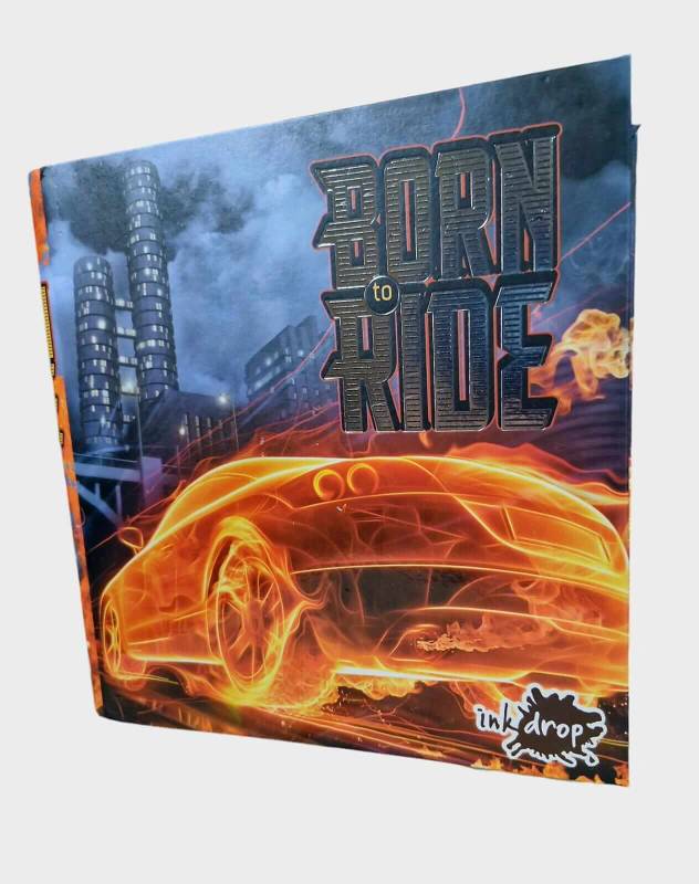 Carpeta C/Cordon N°3 Inkdrop Fire 302085