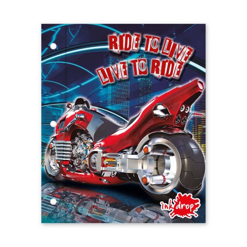 Carpeta C/Cordon N°3 Inkdrop Motorcycles 302089
