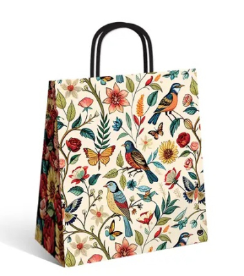 Bolsa P/Regalo Romipack 22X24 Jardin Secreto