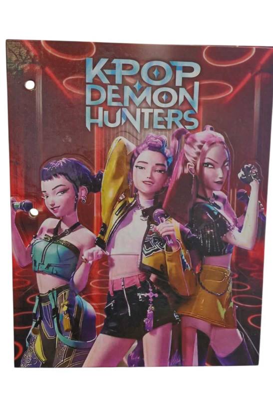 Carpeta C/Cordon N°3 Oliver K-Pop Cartoné
