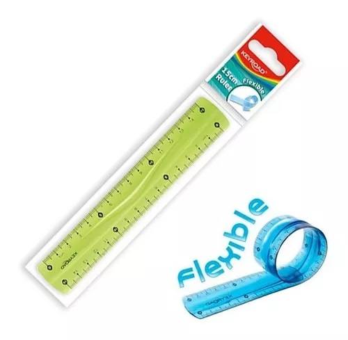 Regla Escolar Flexible 15 Cm Keyroad Kr971663