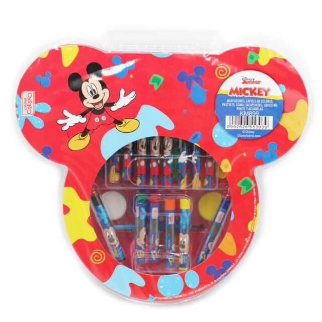 Set De Arte Cresko Mickey Km899 31 Pzas