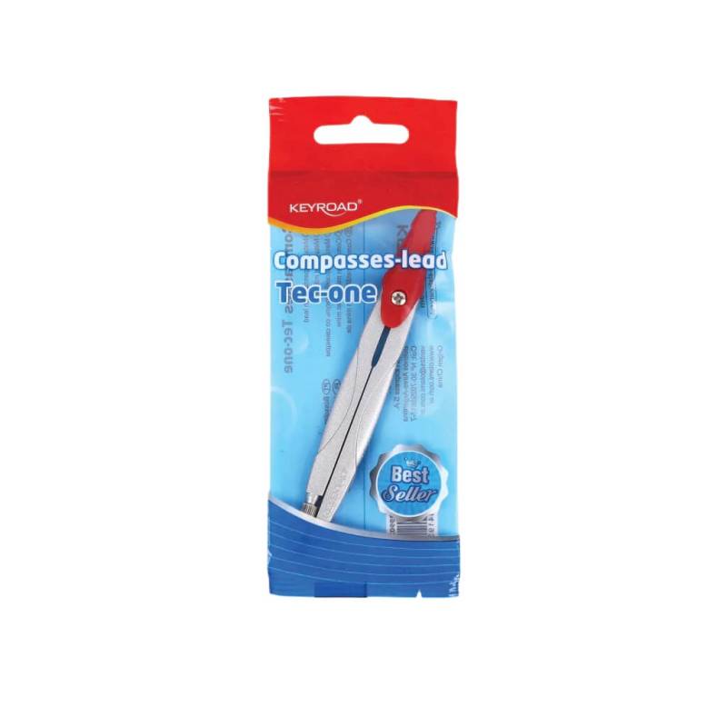 Compás Keyroad Escolar Metal Flow Pack Kr990210