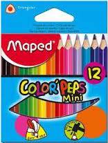 Lapices De Colores Maped Cortos X 12