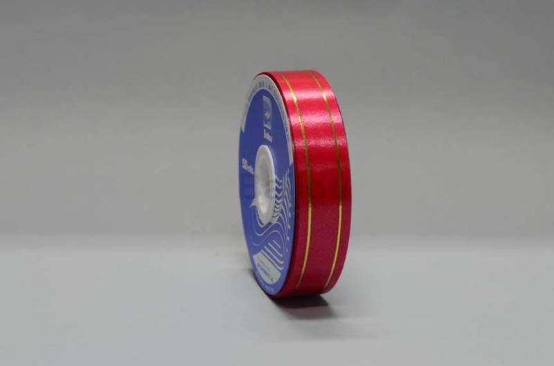 Cinta Ballou Lame 20Mm X 50 Mts Rojo