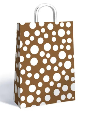 Bolsa P/Regalo Romipack 30X41 Latte Dots