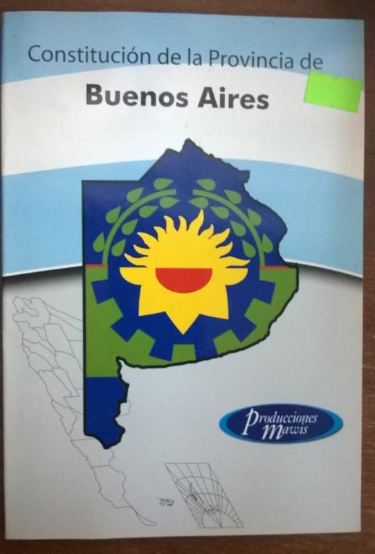 Libro Constitución Provincial Mawis