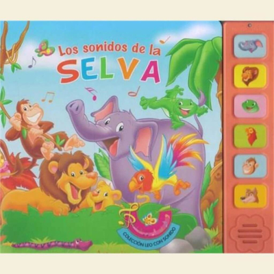 Libro Leo Con Sonido De La Selva Chiezho 40006