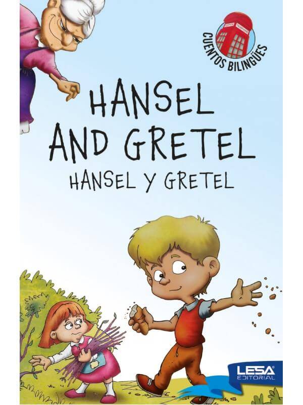 Libro Cuentos Bilingüe Hansel Y Gretel Lesa Editorial