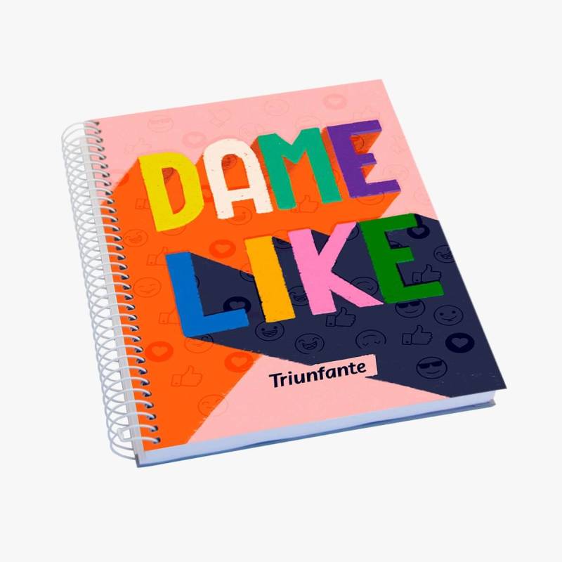 Cuaderno Triunfante Lettering 16X21 C/Esp X 80 Hjs Rayado