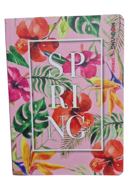 Libreta Mooving 10X14 Encuadernada 56 Hj Spring