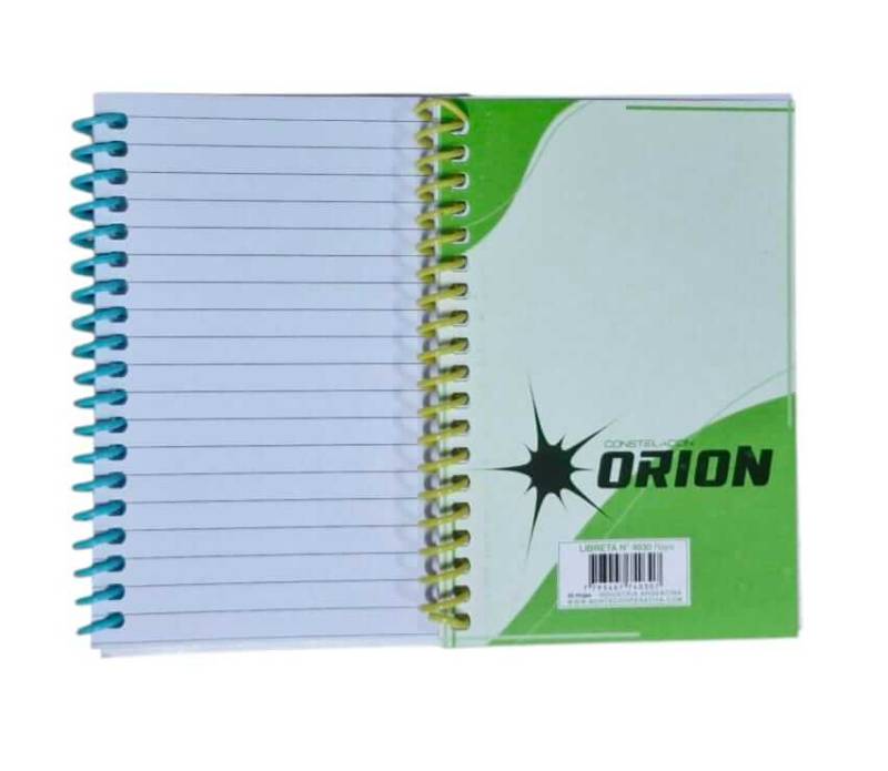 Libreta Orion C/Espiral 4030 40Hjs
