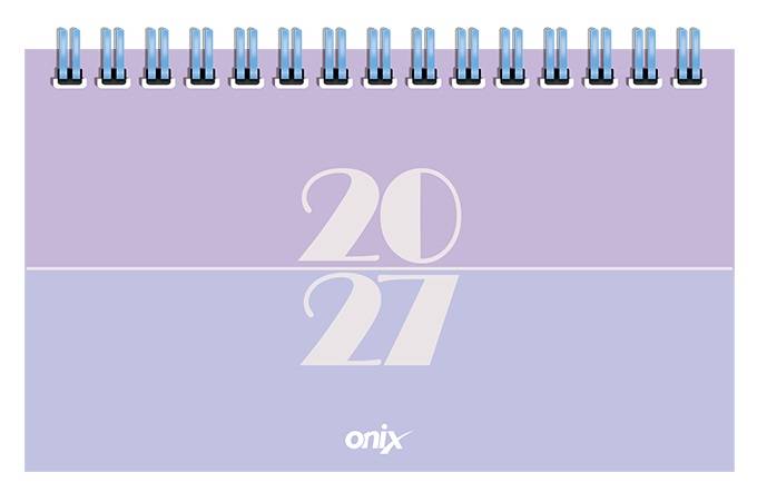 Agenda Onix 2027 C/Esp Pocket Lines 6 Violeta Semanal Ag27D011