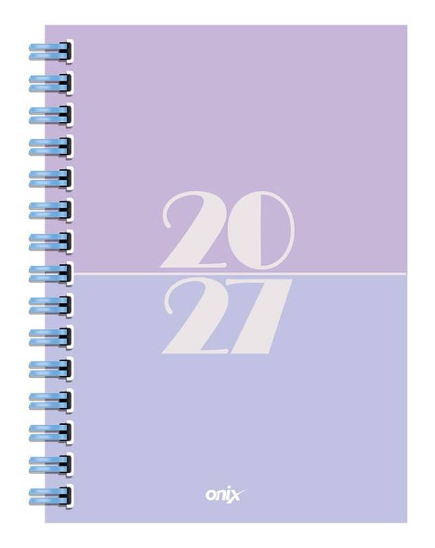 Agenda Onix 2027 C/Esp Lines Violeta 16X22 Semanal Td 112 P Ag27B011