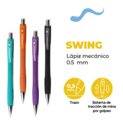 Lapiz Mecanico Simball Swing 0.5Mm 