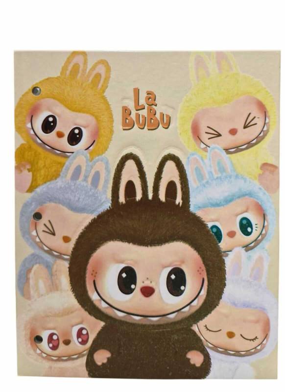 Carpeta C/Cordon N°3 Oliver Labubu Cartoné