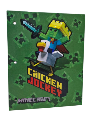 Carpeta C/Cordon N°3 Oliver Minecraft Cartoné