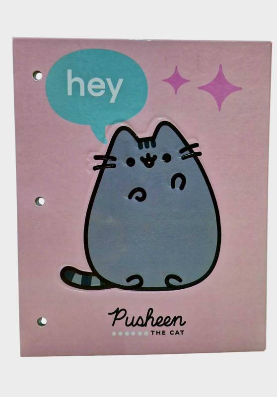 Carpeta C/Cordon N°3 Oliver Pusheen Cartoné
