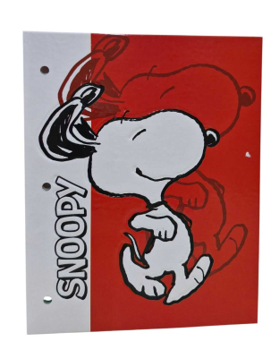 Carpeta C/Cordon N°3 Oliver Snoopy Cartoné
