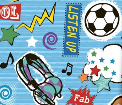 Papel Afiche Regalo Mag N°5002 Smiley Paq X 10 Un