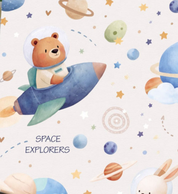 Papel Afiche Regalo Mag N°5178 Space Explorer Paq X 10 Un