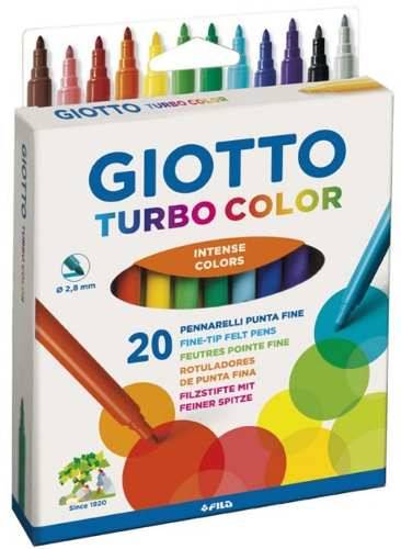 Marcadores Giotto Turbo X 20 Colores