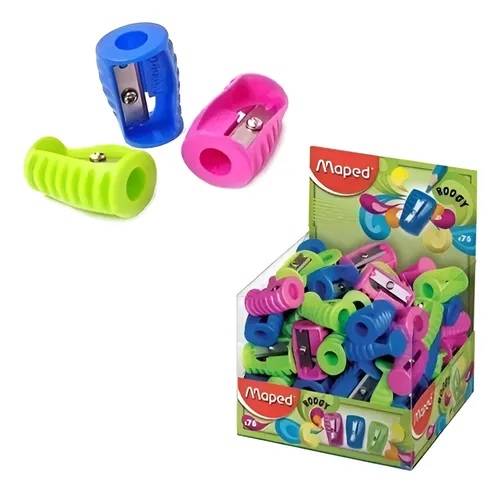 Sacapuntas Maped Plástico Boogy Tubo X 75 Unid   Ref:063211
