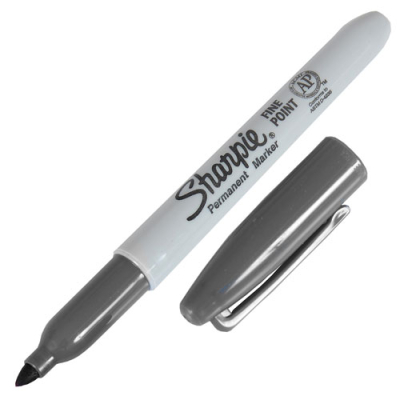 Marcador Sharpie Fino Permanente Negro